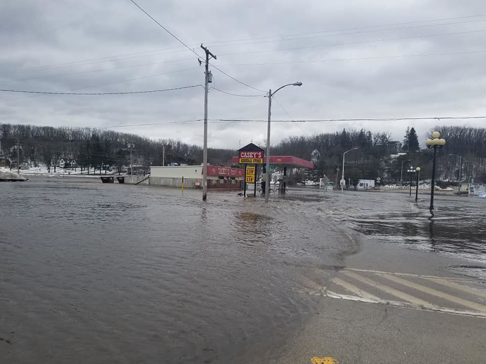 Flooding in Darlington